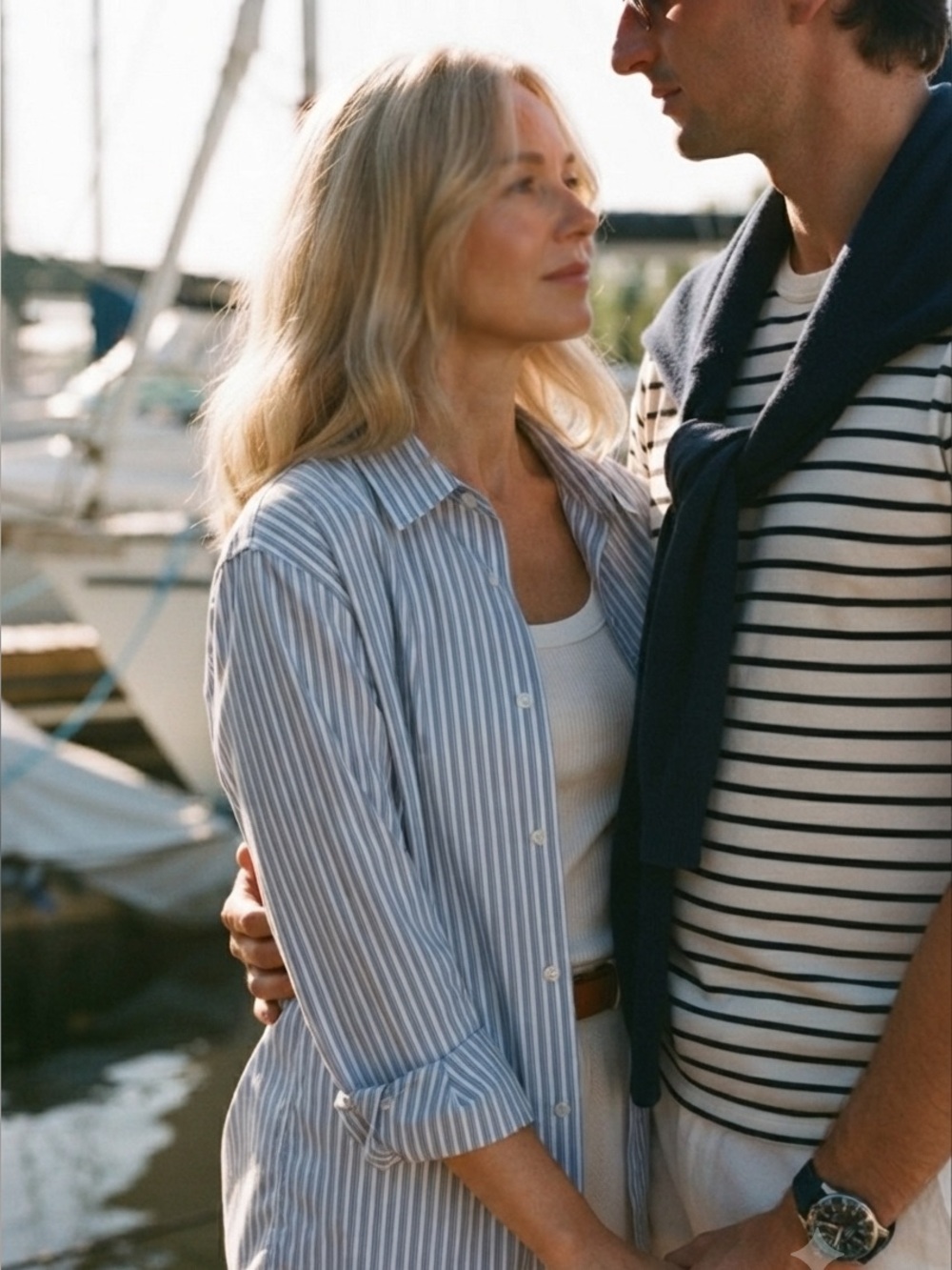 Classic Button-Down Striped Shirt